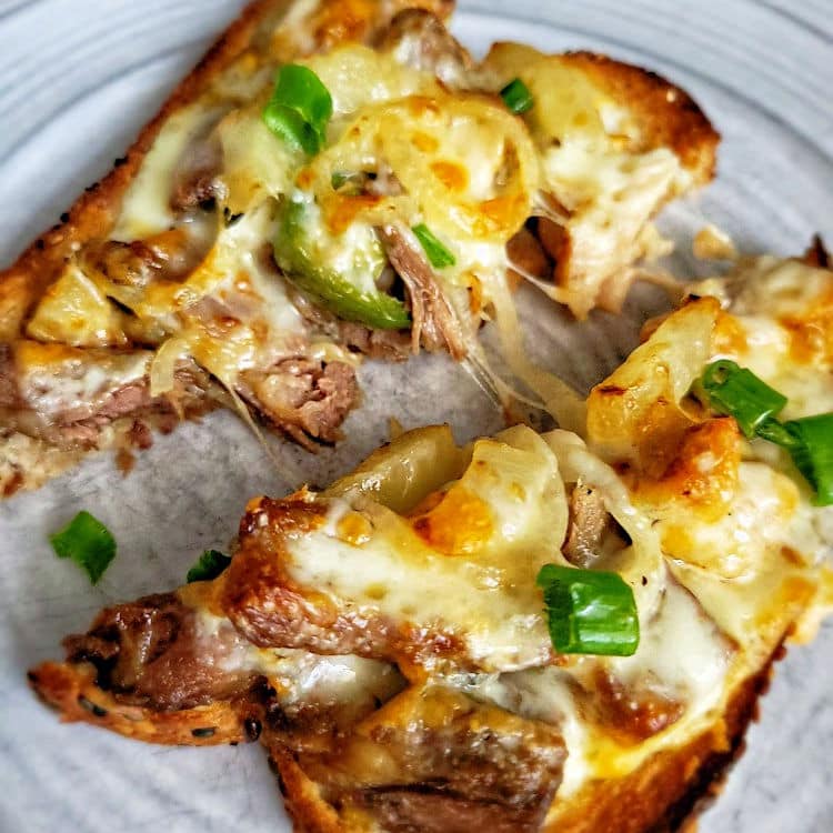 air fryer cheesesteak