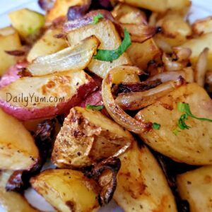 crispy and tender air-fried potatoes
