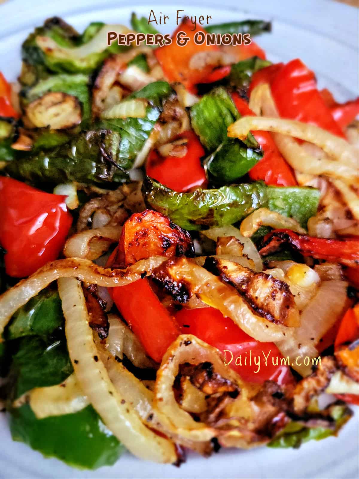 crispy peppers and onions