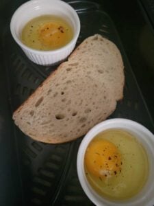 eggs in ramekins
