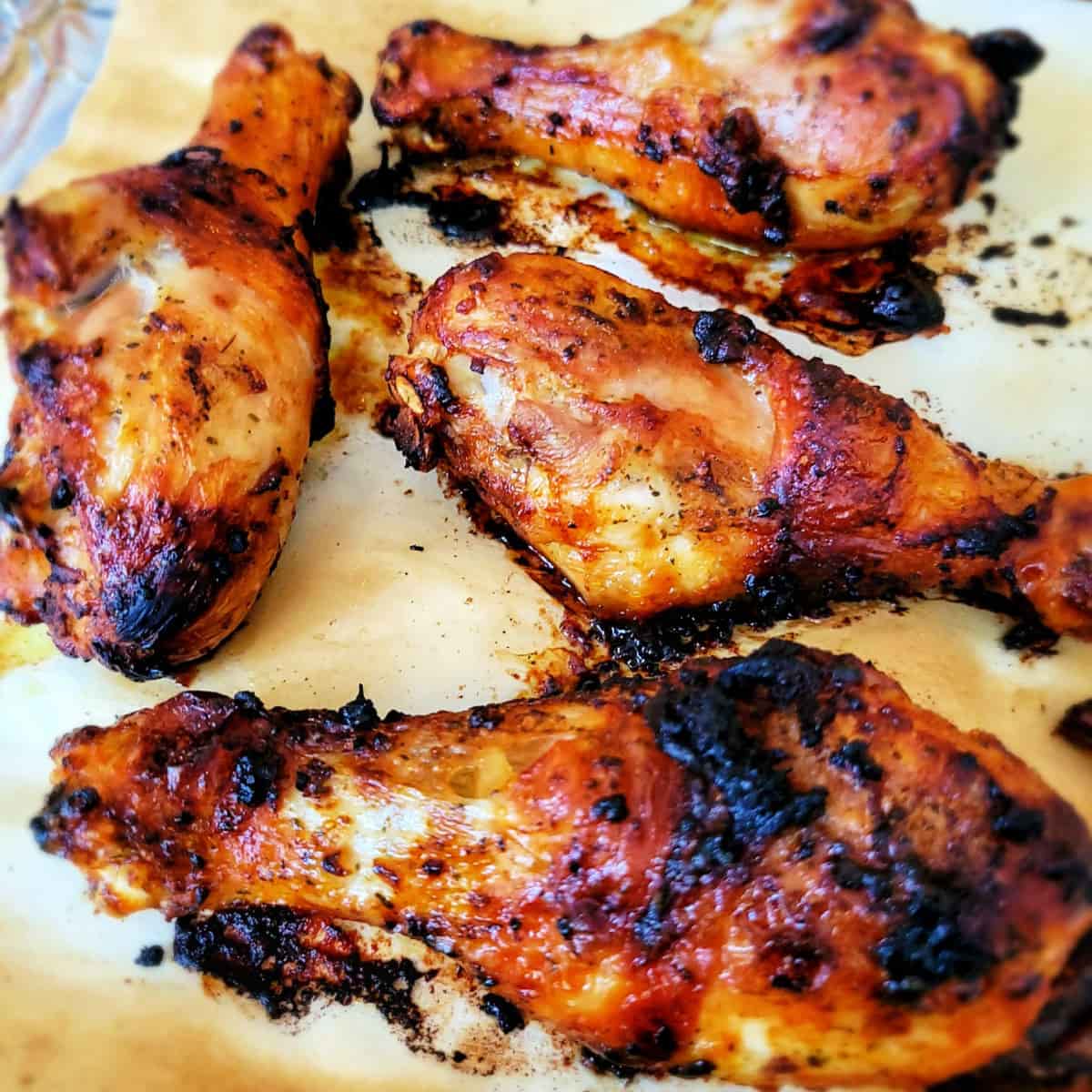 air fryer chicken drumsticks with crispy skin