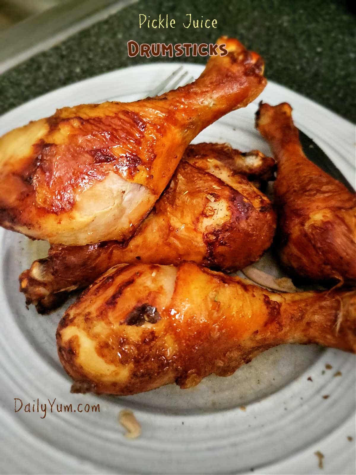 chicken legs with crispy skin