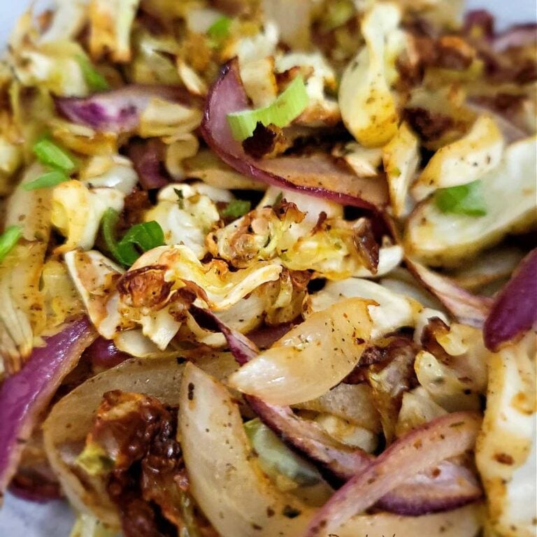 charred cabbage