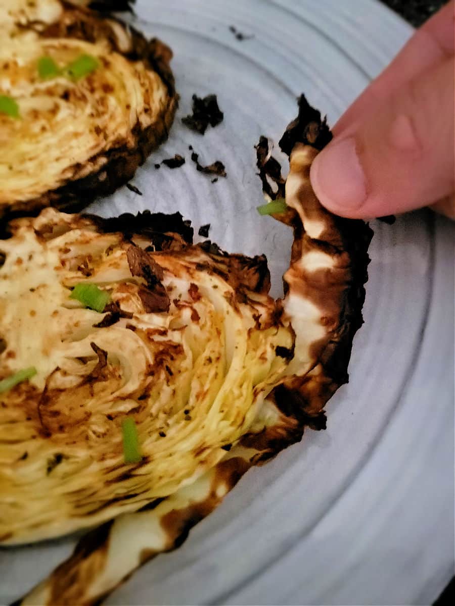 burnt cabbage layer