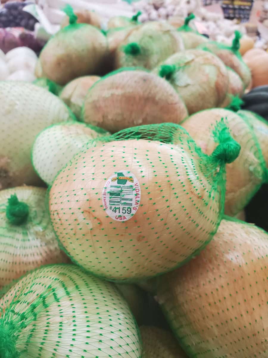 individually wrapped vidalia onions