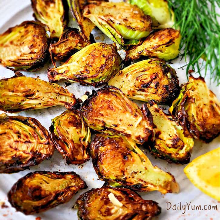 Best Damn Crispy Air Fryer Brussels Sprouts