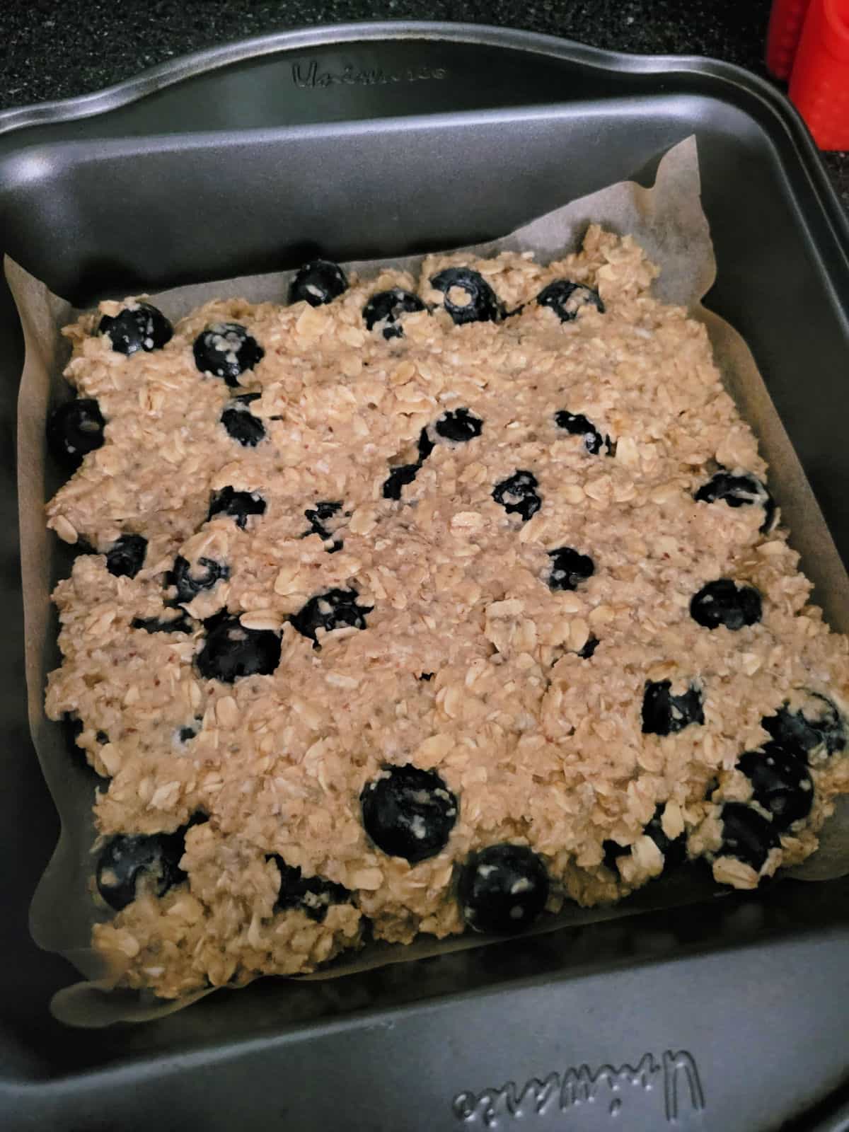 baked oatmeal in 9 inch pan