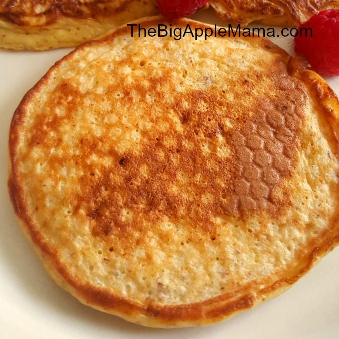 low carb fluffy cottage cheese pancake