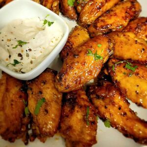 extra crispy chicken wings made in air fryer