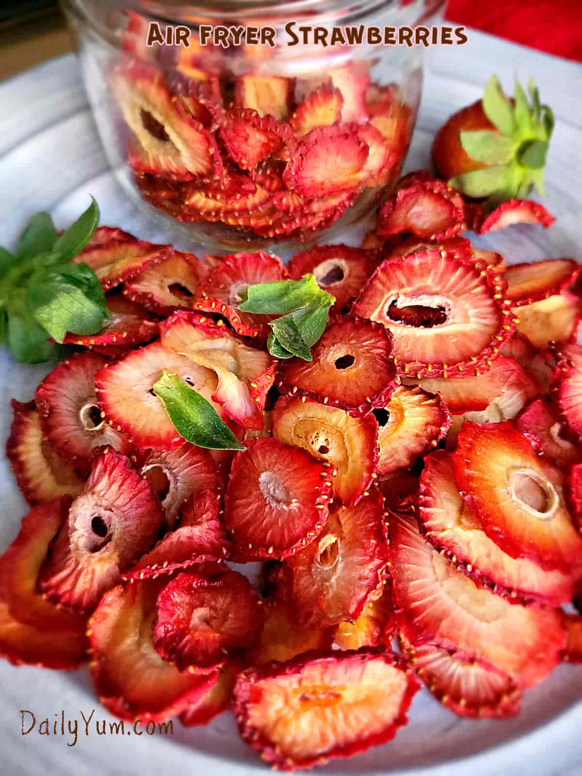 dehydrated strawberries
