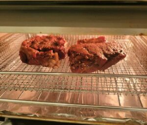 2-inch filet mignon steaks in the air fryer