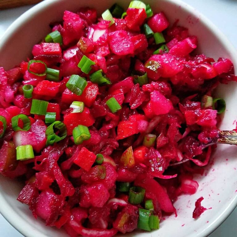 salad with baked beets