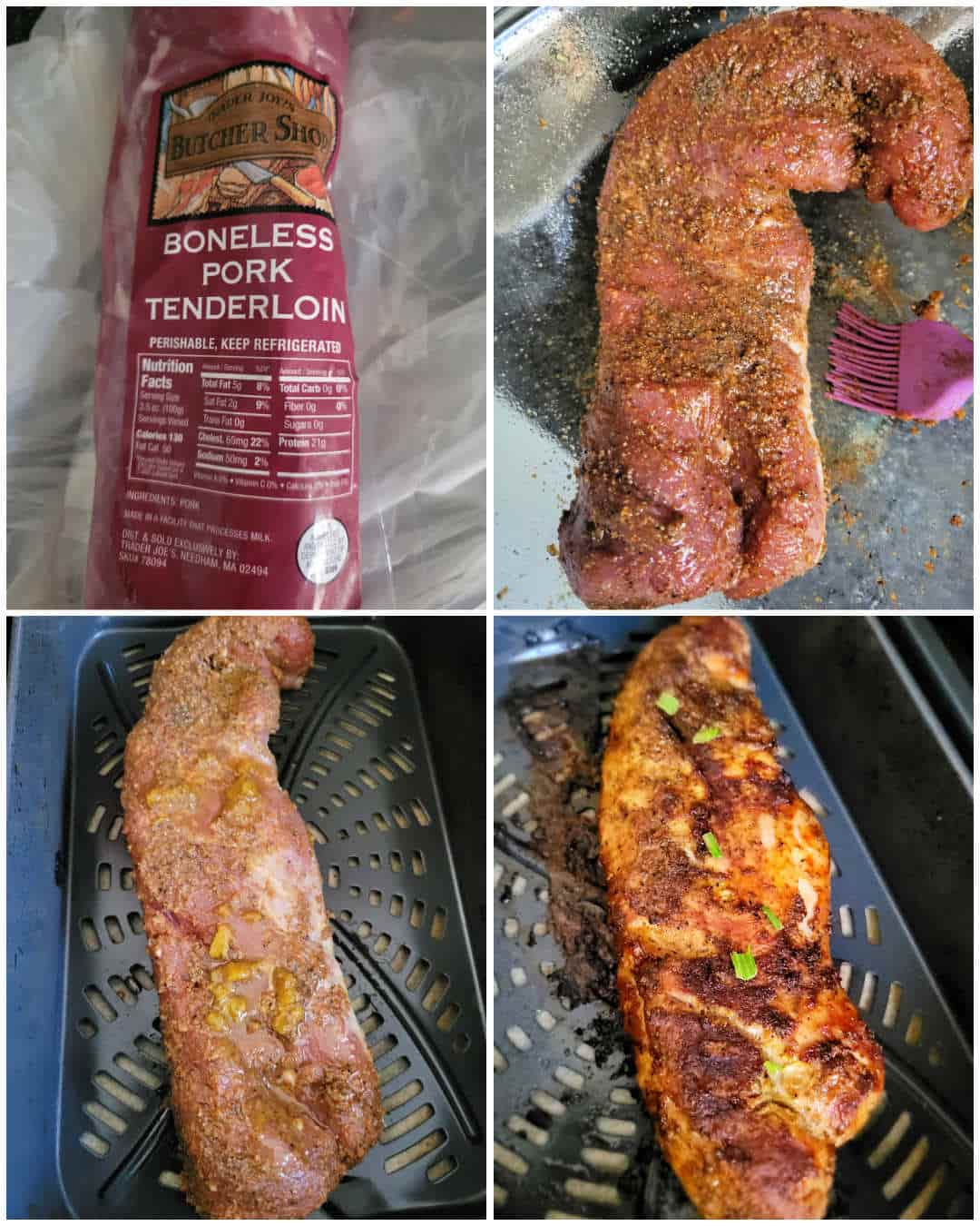 making pork tenderloin in air fryer