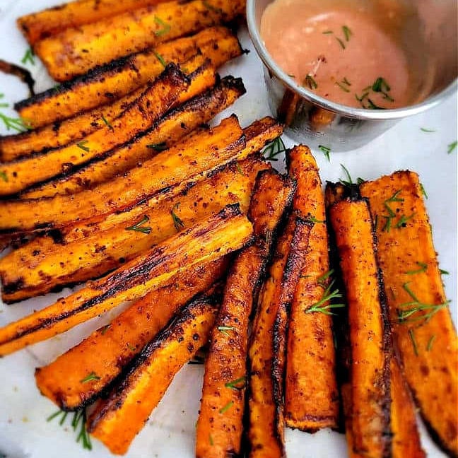 Best Air Fryer Roasted Carrots