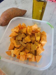 sweet potatoes for roasting ingredients