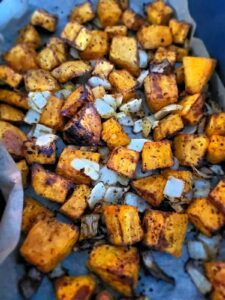 sweet potato cubes in air fryer