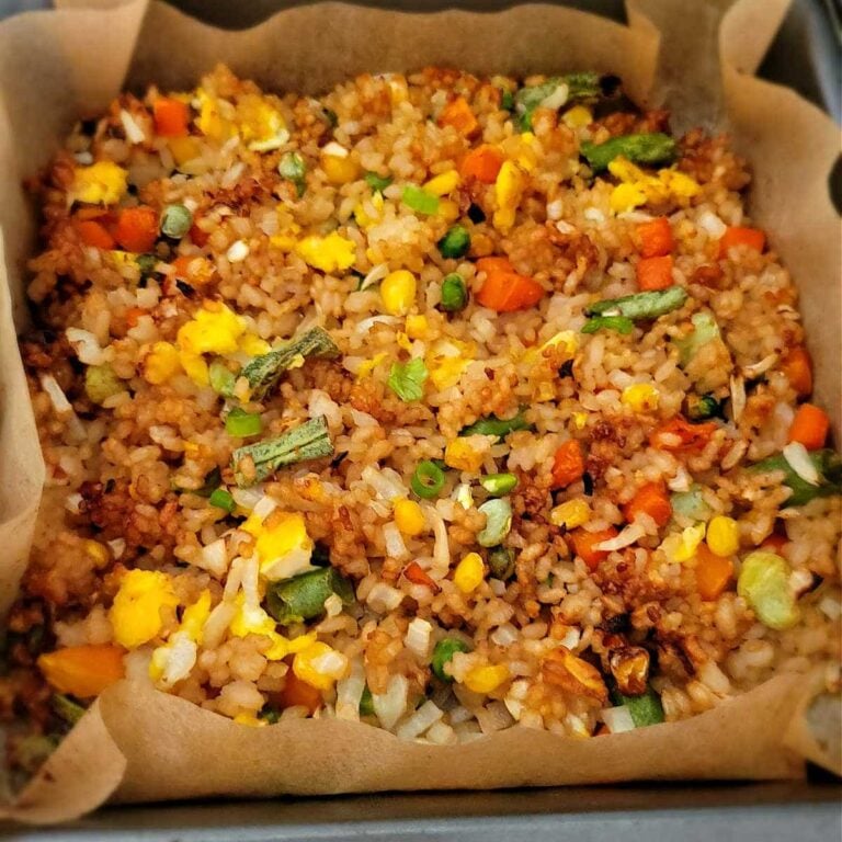 Super Easy Air Fryer Fried Rice Recipe