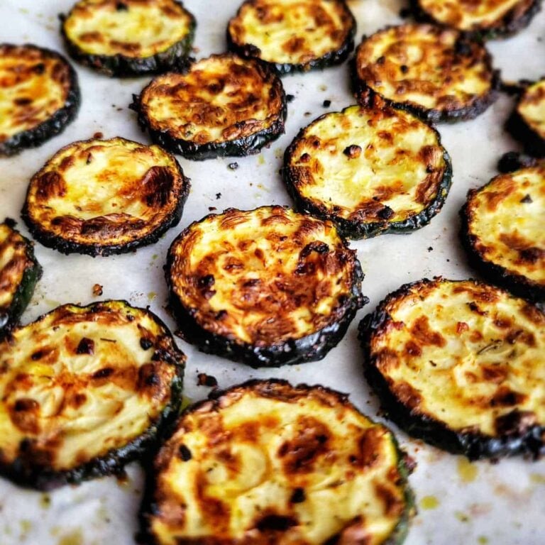 Air Fryer Roasted Zucchini